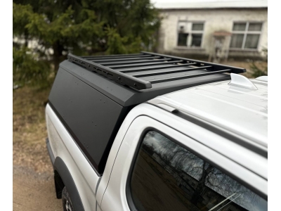 Экспедиционный багажник на крышу кунга Black для Jac T6 (4WD) 2.0T (бенз) 2021-н.в.