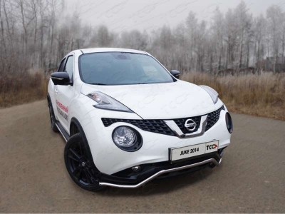 Защита передняя Кенгурятник 42 мм ТСС для Nissan Juke 2014-2018