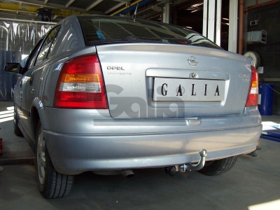Фаркоп оцинкованный Galia шар A на седан для Opel Astra G 1998-2004