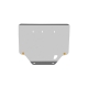 Защита картера и коробки передач (с креп.) для HONDA Fit (2007-2012) 1.3/1.5 бен. AT FWD/4WD правый руль (алюминий, 3 мм) / Хонда Фит