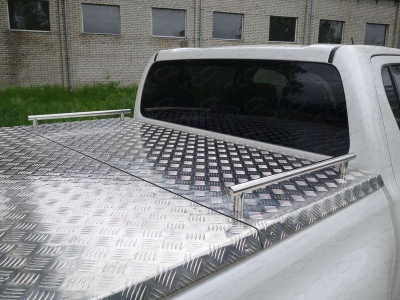 Рейлинг короткий комплект ТСС для Mitsubishi L200 2015-2019