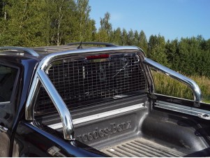 Защита кузова и заднего стекла без надписи 76 мм для Mercedes-Benz X-Class № MERXCL18-31